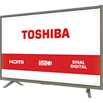 Ficha técnica e caractérísticas do produto TV LED 32" Toshiba 32L1800 HD com Conversor Digital 3 HDMI 1 USB 60Hz - Grafite