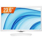 Ficha técnica e caractérísticas do produto TV Monitor LED 23,6 LG HD HDMI Conversor Digital 24MT48DF Branco