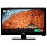 Ficha técnica e caractérísticas do produto Tv Philco Led 16" Ph16d10d Preta Bivolt