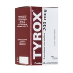 Ficha técnica e caractérísticas do produto Tyrox 200Mcg - 60 Comprimidos