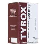 Ficha técnica e caractérísticas do produto Tyrox 200mcg - Repositor Hormonal - 60 Comprimidos