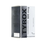 Ficha técnica e caractérísticas do produto Tyrox 600Mcg - 60 Comprimidos