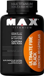 Ficha técnica e caractérísticas do produto Ultimate Fire Black Max Titanium - 60 Caps