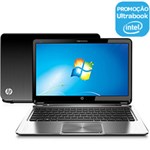 Ultrabook HP Envy 4-1050br com Intel Core I5-3317U 4GB 500GB 16GB SSD LED 14" Windows 7 Home Premium