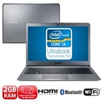 Ficha técnica e caractérísticas do produto Ultrabook Samsung 530U3C-AD2 com Intel® Core™ I3 3217U, 2GB, 500GB, 24GB ISSD, Leitor de Cartões, HDMI, Bluetooth, Wireless, LED 13.3” e Windows 8