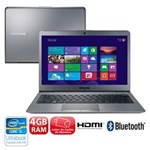 Ficha técnica e caractérísticas do produto Ultrabook Samsung 530U3C-AD3 com Intel® Core™ I5 2537M, 4GB, 500GB, 24GB ISSD, Leitor de Cartões, HDMI, Bluetooth, Wireless, LED 13.3” e Windows 8