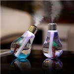Ficha técnica e caractérísticas do produto Difusor Umidificador Ambiente Luminária Lâmpada Ar Luz Led USB