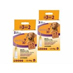 Ficha técnica e caractérísticas do produto 2 Unidades Antipulgas Ceva Vectra 3d Cães 1,5 a 4kg Promoção