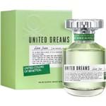 Ficha técnica e caractérísticas do produto United Dreams Live Free By Benetton Feminino Eau de Toilette 50ml