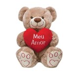 Ficha técnica e caractérísticas do produto Urso de Pelúcia Buba Meu Amor 32cm