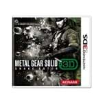 Ficha técnica e caractérísticas do produto Usado - Jogo Metal Gear Solid: Snake Eater 3D - 3Ds