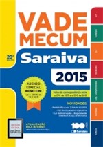 Ficha técnica e caractérísticas do produto Vade Mecum 2015 - Saraiva - 20 Ed - 953059