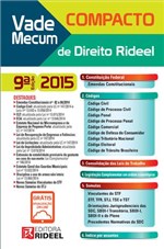 Ficha técnica e caractérísticas do produto Vade Mecum Compacto de Direito Rideel - 2015
