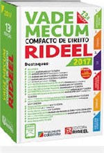 Ficha técnica e caractérísticas do produto Vade Mecum Compacto de Direito Rideel 2017 13ª Edição