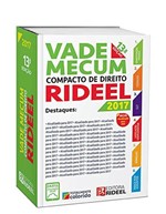 Ficha técnica e caractérísticas do produto Vade Mecum Compacto de Direito Rideel - 2017 - Rideel Juridico