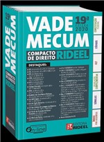 Ficha técnica e caractérísticas do produto Vade Mecum Compacto de Direito Rideel - Rideel Editora