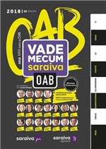 Ficha técnica e caractérísticas do produto Vade Mecum Oab 2018 - Saraiva - 16 Ed