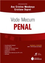 Ficha técnica e caractérísticas do produto Vade Mecum Penal - 4ª Edição (2018) - Juspodivm