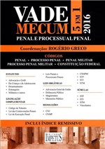 Ficha técnica e caractérísticas do produto Vade Mecum Penal e Processual Penal - 7ª Ed. 2016 - Impetus