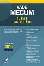 Ficha técnica e caractérísticas do produto Vade Mecum Universitário 15 em 1