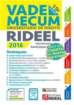 Ficha técnica e caractérísticas do produto Vade Mecum Universitario de Direito 2016 - Rideel