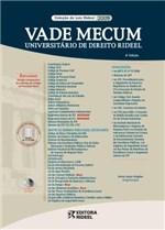 Ficha técnica e caractérísticas do produto Vade Mecum Universitario de Direito (Espiral) - Rideel