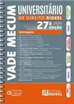 Ficha técnica e caractérísticas do produto VADE MECUM UNIVERSITARIO DE DIREITO RIDEEL - 27a ED - 2020