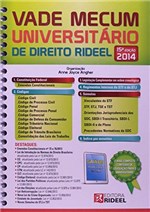 Ficha técnica e caractérísticas do produto Vade Mecum Universitario Direito Rideel