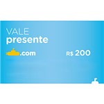 Ficha técnica e caractérísticas do produto Vale-Presente - R$200 Virtual