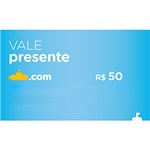 Ficha técnica e caractérísticas do produto Vale-Presente - R$50 Virtual