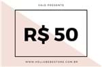 Ficha técnica e caractérísticas do produto Vale-Presente R$ 50