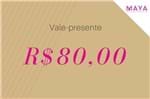 Ficha técnica e caractérísticas do produto Vale Presente R$80,00