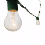 Ficha técnica e caractérísticas do produto Varal De Luz Cordão Iluminação Gambiarra com lâmpadas 10M VD