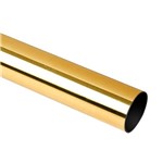 Ficha técnica e caractérísticas do produto Varão de Aluminio 28mm 2 Metros Dourado 1312 - Couselo