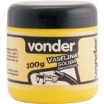 Ficha técnica e caractérísticas do produto Vaselina Sólida Industrial 100 G Vonder - Caixa com 5 Unidade