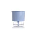 Ficha técnica e caractérísticas do produto Vaso Autoirrigável Azul Serenity 14x16cm