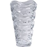 Ficha técnica e caractérísticas do produto Vaso Cristal Ocean Wolff Transparente 26cm - Rojemac