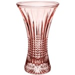 Ficha técnica e caractérísticas do produto VASO CRISTAL QUEEN ROSA 15x10x24cm - Rojemac