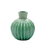 Vaso de Cerâmica Cacto Verde 22 Cm