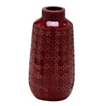Vaso de Cerâmica 22cm Vermelho Espressione