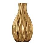 Ficha técnica e caractérísticas do produto Vaso de Cerâmica Dourado Celti 5629 Mart