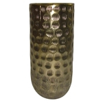 Ficha técnica e caractérísticas do produto Vaso de Ceramica Dourado