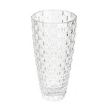 Ficha técnica e caractérísticas do produto Vaso de Cristal Brick 13cmx22,5cm Rojemac Transparente