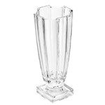 Ficha técnica e caractérísticas do produto Vaso de Cristal com Pé Stage - F9-25536 - Transparente