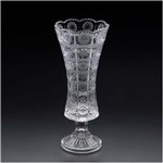 Ficha técnica e caractérísticas do produto Vaso de Cristal com Pé Starry - F9-25544 - Transparente