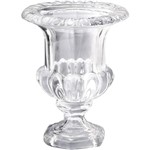 Ficha técnica e caractérísticas do produto Vaso de Cristal com Pé Sussex Transparente 15cm - Wolff