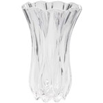 Ficha técnica e caractérísticas do produto Vaso de Cristal Louise Wolff Transparente 26cm - Rojemac