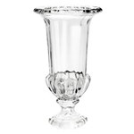Ficha técnica e caractérísticas do produto Vaso de Cristal Wolff Sussex com Pés 21x37,5 Cm - Transparente
