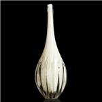 Ficha técnica e caractérísticas do produto Vaso de Murano São Marcos - Cristal Pérola 41cm