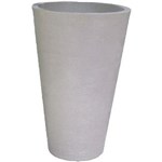 Ficha técnica e caractérísticas do produto Vaso de Planta em Polietileno Redondo Areia 74X47Cm - Bege